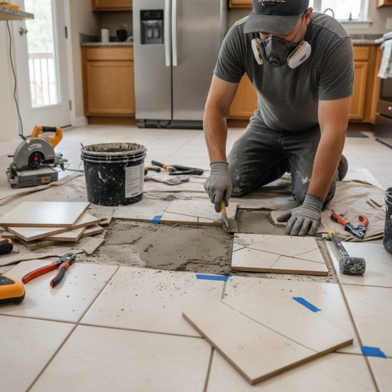 Local Tile Restoration pros at work