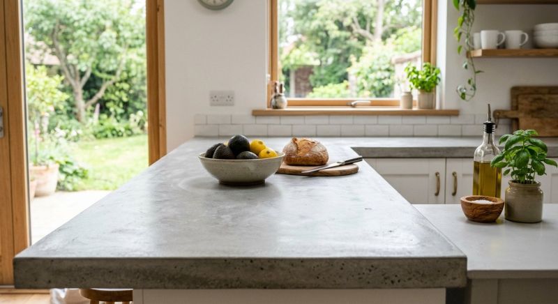 Cement Countertop Installation in Marin County, CA