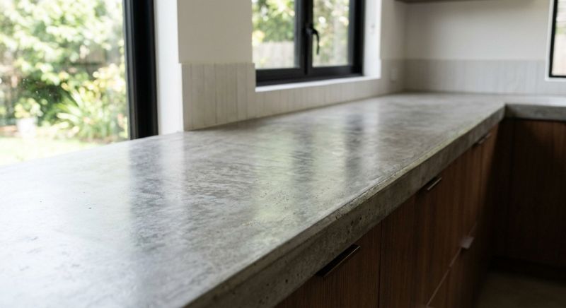 Concrete Counter Installation in Napa, CA