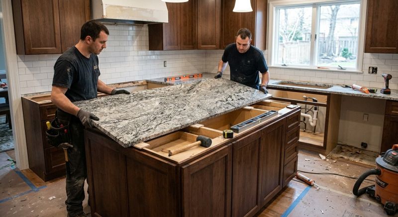 Countertop Renovation in Lake County, IL