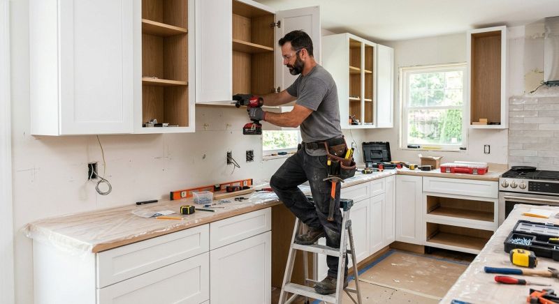 Glass Cabinets Installation in Bloomington, IN
