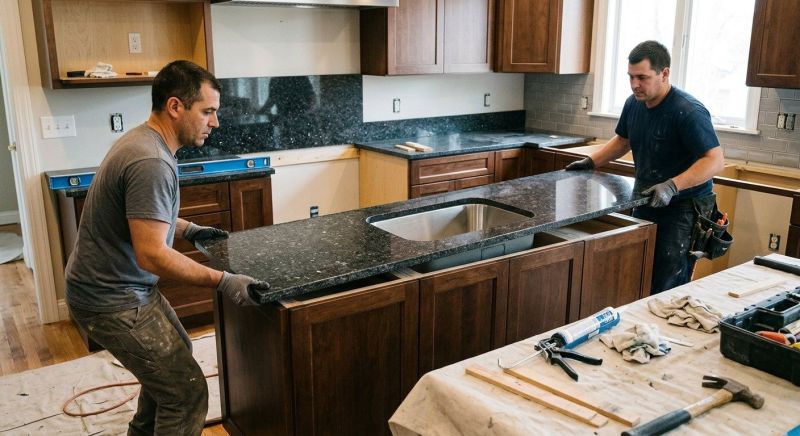 Granite Countertop Installation in Marin County, CA