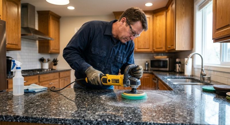 Granite Countertop Refinishing in Sacramento, CA