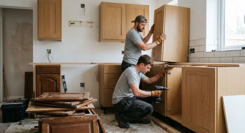 Kitchen Cupboard Installation in Bloomington, IN