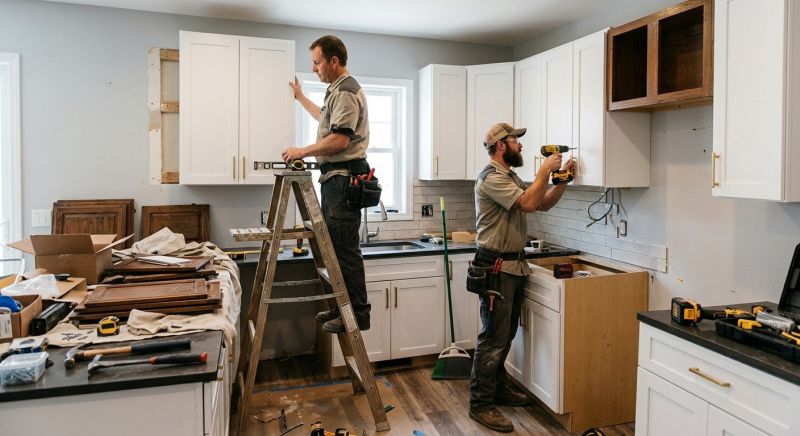 Kitchen Shelving Installation in Bloomington, IN