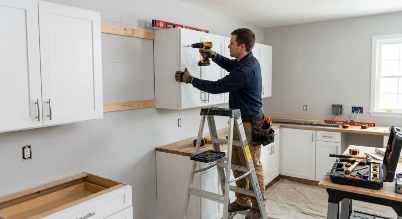 New Cabinets Installation in Bloomington, IN