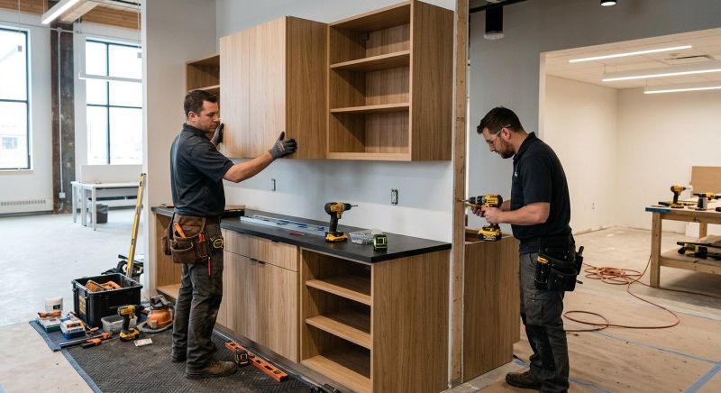 Wall Cabinets Installation in Bloomington, IN